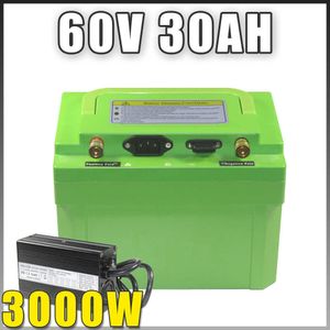 Batterie au Lithium d'ebike de moto de Scooter de 60 V 30AH batterie 3000 W BMS 60 V