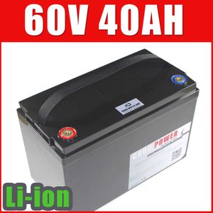 Batterie Lithium-ion 60V 1000W 2000W 3000W vélo électrique Scooter moto Li-ion batterie IP68 boîtier étanche