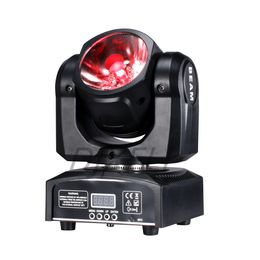 Luz de cabezal de led en movimiento de mini viga 60W DJ DJ DMX Control Barra de lavado luces de la etapa