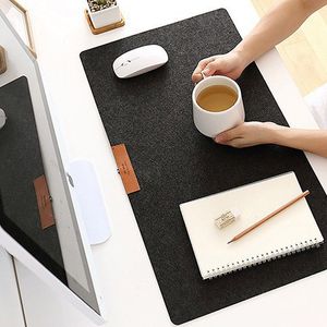 60X30cm tapis de souris en feutre tapis de souris de jeu tapis de Table doux pliable clavier d'ordinateur portable tapis de souris pour bureau maison école tapis antidérapant