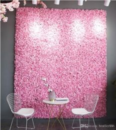60x40 cm kunstmatige hydrangea hortensia bloem muur fotografie rekwisieten huis achtergrond decoratie diy bruiloft boog bloemen gratis verzending 12pcs / lot