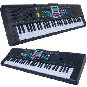 61 Key Kids Elektronische Piano Keyboard Quick Start Opname Afspelen Muzikaal Onderwijs Speelgoed Instrument Cadeau voor Kind 240124