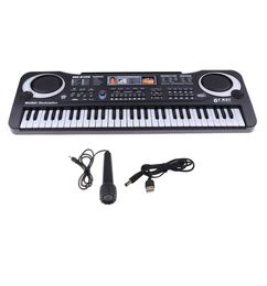 61 KEYS Digitale muziek Elektronisch toetsenbord Key Board Electric Piano Kinderen Kids Gift School Teaching Music Kit807432222