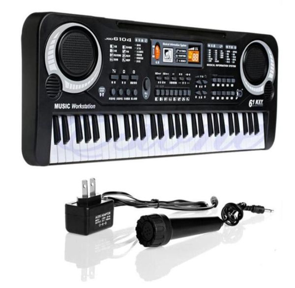 61 touches musique numérique clavier électronique clavier cadeau Piano électrique cadeau nouveau 9854274