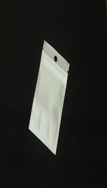 610 7512 1018 1624 cm Claro Blanco Perla Plástico Poly OPP Paquetes Embalaje Zip Lock Embalaje al por menor Bolsa de joyería para iphone sa2656344