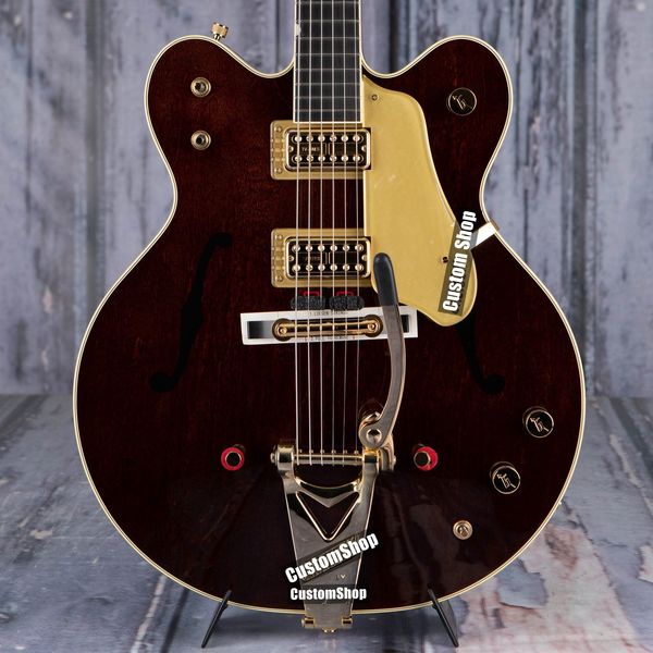 6122 Chet Atkins Country Gentleman Walnut Hollowbody Guitare électrique Simulé F Holes, Vintage Select Edition, Grover Imperial Tuners, Thumbnail Inlay