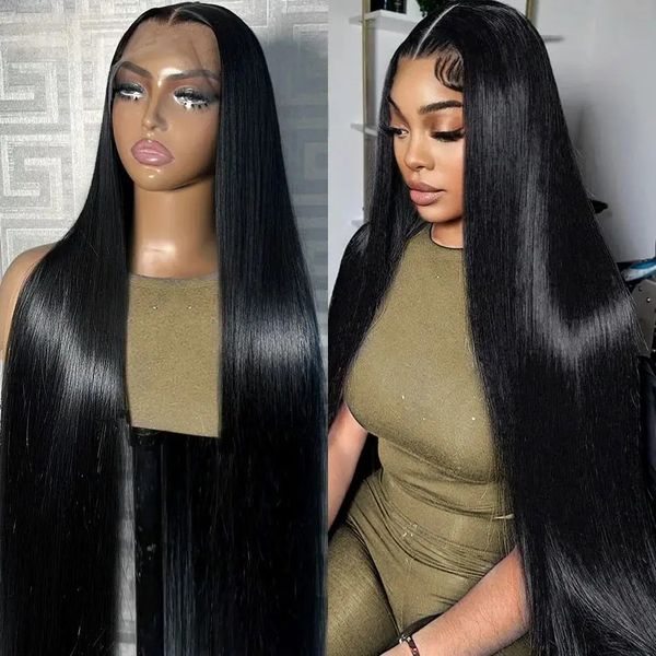 # 613 Blonde Remy Human Heuv Human Silk Top Full Lace Lace Wigs Hand Tied Silk Base Transparent Lace Human Hoils Women Wigs with Baby Hair Natural Couleur