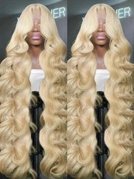 613 Honey Blonde Body Wave Lace Front 13x6 HD FRONTARE BRÉSILIEN FRONTAGE CHEAUX humains colorés pour les femmes 240401