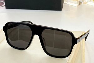 6134 Lunettes de soleil pilotes Suisonnny Black Black Grey Grey Mask Fashion Mirored Glasses For Men Design Goggles UV Protection Eye Wear With6965817