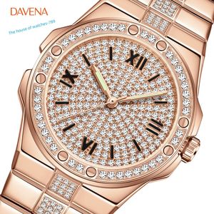 61801 DAVENA marque montres fournitures montre chiffre arabe fabricant de montres