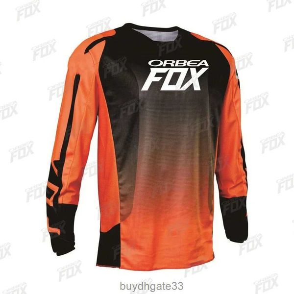 61XU T-shirts pour hommes Orbea Fox moto VTT maillot de descente vtt tout-terrain Dh chemise Motocross Hiserwa vêtements de cyclisme