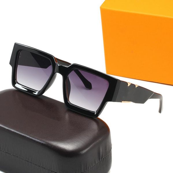 6200 Gafas de sol de diseñador Menores Mujeres Sombras al aire libre Marco de PC Fashion Classic Lady Sun Glasses Mirrors For Woman With Box