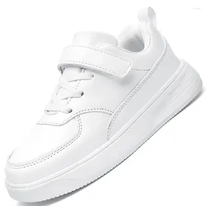 625 Casual niños zapatos blancos zapatillas negras moda Chaussure Enfant transpirable niños Tenis Infantil Menino 495