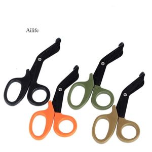 62G EMT EDC Gear Tactical Rescue Scissor Trauma Gauze Ifak Emergency Eerste hulp Shears Outdoor Paramedisch Bandage Tijera Rescate SN4516 0417