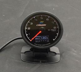 62mm 25 Inch 7 Kleur in 1 Racing GReddy Multi DA LCD Digitale Display Oliedrukmeter Oliedruksensor1746688