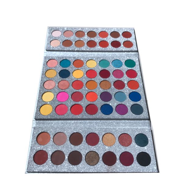 Palette d'ombres à paupières 63 couleurs Foo Face maquillage magnifique pour la performance scénique des enfants facile à porter DHL gratuit couleurs vives cosmétiques pour les yeux