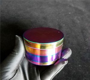 63mm Rainbow Grote Grinders 3 Layer Tabak Grinder Goedkope Big Cali Crusher Grinder Diamond Grinder Voor 8086566