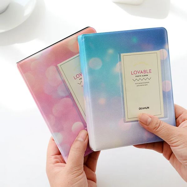 64 poches d'album de livres photo Starry Sky 3 pouces pour Fujifilm Instax Mini Films 9 8 7s 90 70 25 NAVEUR DE COMME