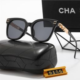 OOO-gafas de sol polarizadas de diseño clásico para mujer, anteojos de sol de lujo, color negro y gris, montura Rectangular, funda para mujer 2021