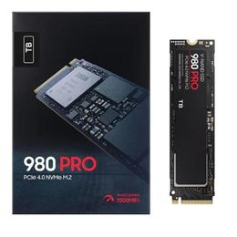 SSD de 64 Go/1 To/2 To/4 To Samsun - SSD de jeu interne 980 PRO M.2 PCIe Gen 4 x4 NVMe