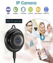 64 Go 1080p Wireless Mini WiFi Camera Vision nocturne Caméra de sécurité IP CCTV Surveillance IR Motion Détection Baby Monitor P2P5868438