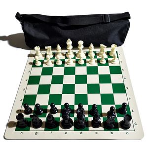 65/75/95mm pièces d'échecs adultes enfants jouets intellectuels d'échecs en plastique personnage d'échecs jeu de championnat jouets 240102