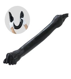 Consolador de 65 Cm de largo, herramienta sexual para dedos, juguete falso Sexy de doble cabeza, diámetro del orgasmo 7, Color carne interior 9714848
