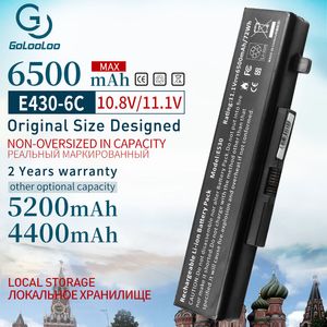 6500mah E430 E530 Nouvelle batterie pour Lenovo Thinkpad Edge E440 E431 E435 E531 E535 E540 E430C E545 K49A E49 45N1042 45N1043 45N1050