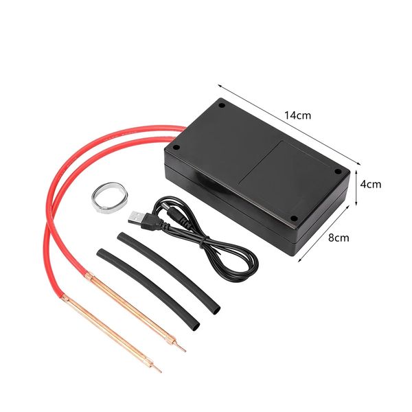 Soudeuse par points Portable CE 6500mAh, 6 vitesses réglables, Mini pour batterie 18650, Kit d'outils de Machine à souder