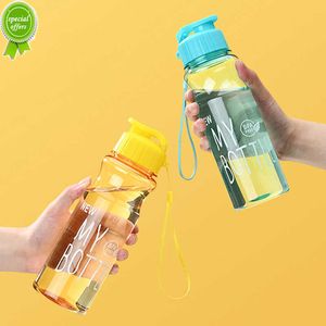 Bouteille d'eau de 650ml pour enfants, pour l'école, le Sport en plein air, étanche, avec joint, verres en plastique, tasses d'eau résistantes à la chaleur