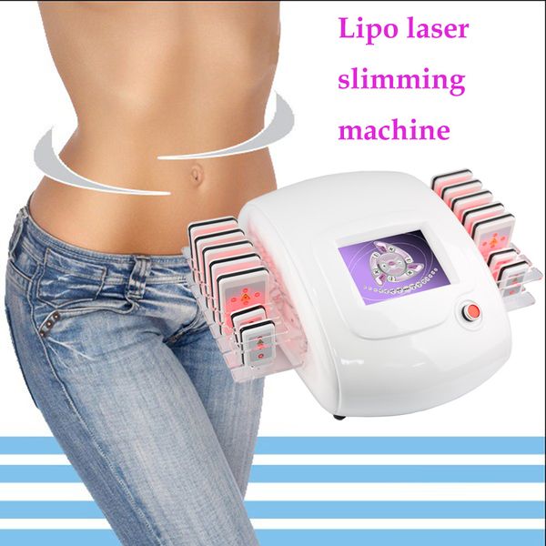 650nm diode lipo laser amincissant lipolaser équipement d'élimination des graisses liposuccion perte de poids spa salon machine (14 palettes)