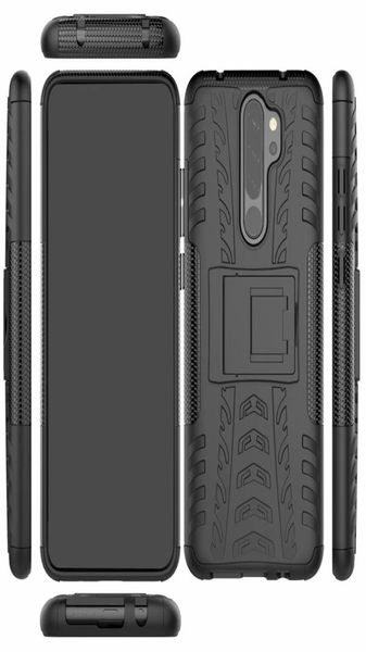 653 pulgadas para Xiaomi Redmi Note 8 Pro Case Pesado Armor de servicio pesado Desproteo de silicona Rugged Rubier