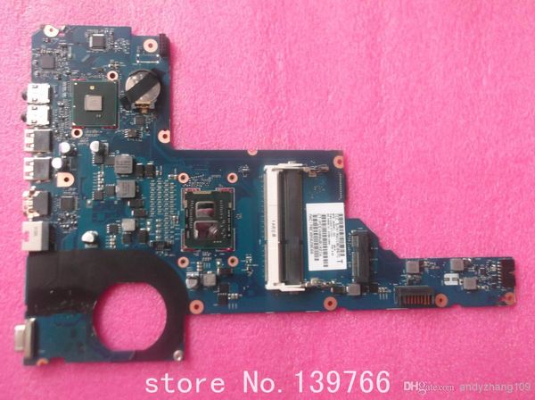 Placa 653087-001 para placa base de computadora portátil HP pavilion G6 G6T G6-1B G6-1C series con chipset intel DDR3 cpu I3-370M y hm55