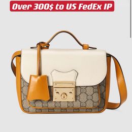 Fashion Women Calplock Messenger Sac de cr￩ateur Sac ￠ bandouli￨re authentique Flip Purse en cuir