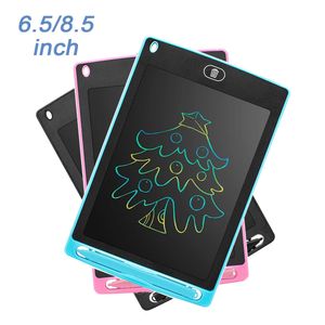 6585 pouces LCD Écriture Tablette Drawing Board Kids Graffiti Sketchpad Toys Handwriting Blackboard Magic Toy Gift 240515