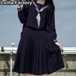 65cm Longuette JK Uniform sets japonais femmes fille uniforme automne