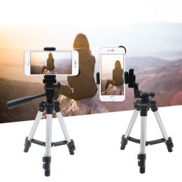 65 cm Tripod Professional Pliant support de caméra Sorbout de support à 360 degrés Trépied du trépied à tête de fluide à 360 degrés pour téléphone