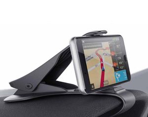 65 pouces de tableau de bord Hauteur de téléphone de voiture facile Clip Mont Stand Carte Téléphone GPS GPS Bracket Classic Black Car Hateder Support5316687