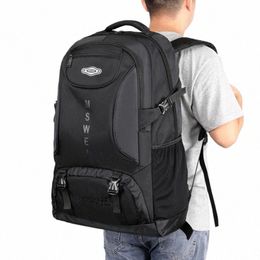 65l 85L Mochila al aire libre Unisex Impermeable Escalada Mochila de viaje Deportes Cam Senderismo Mochila Mochila escolar para hombre Mujer j7LU #