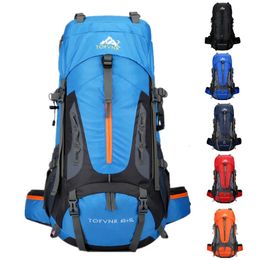 65L grand sac à dos de Camping sac de voyage hommes Lage randonnée sacs à bandoulière en plein air escalade Trekking hommes voyageant 231225