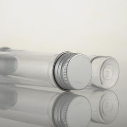 Tube PET de test de sel de bain de masque transparent de 65 ml avec capuchon en aluminium Tube cosmétique en plastique transparent de 65 cc expédition rapide F365 Gocka