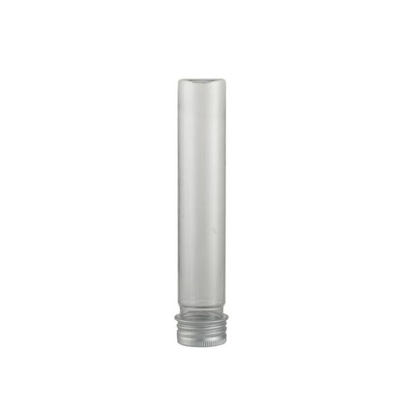 Tubo de PET de prueba de sal de baño con máscara transparente de 65ml con tapa de aluminio tubo cosmético de plástico transparente de 65cc envío rápido ZZ