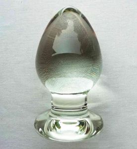 65 mm en verre ÉNORMES Perles massage grandes bouchons à bout de bouchon de poing à poitrine anus anus extension adultes