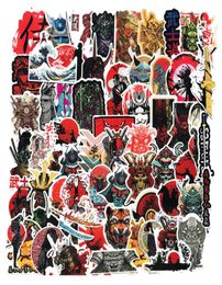 65PCSLOT Japan Samurai Stickers for Racing Car Motorcycle Suitcase bagage Authotive JDM Decal Sticker8471294