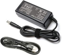 Chargeur pour ordinateur portable 65 W, adaptateur AC/DC pour HP Pavilion G4 G6 G7 M6 DM4 DV4 DV5 DV6 G60 G61 G72 ; Cordon d'alimentation EliteBook 2540p 2560p 2570p 2730p 2740p