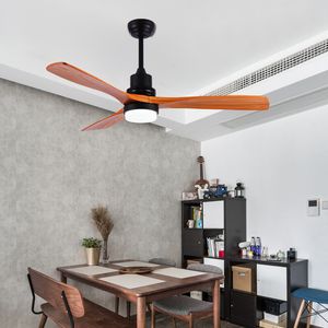 Ventilador de techo moderno Casa Delta-Wing de 66 pulgadas con lámparas LED, control remoto, vidrio opalino de madera de bronce frotado con aceite para sala de estar, cocina, dormitorio