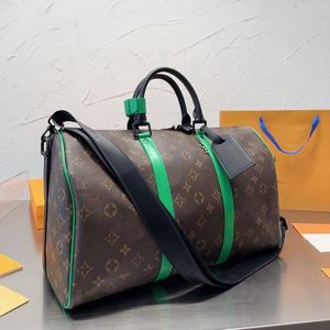 666999 Classique Grand Lage Sacs Capacité Voyage Épaule Grand Sac En Cuir Matelassé Femmes Hommes Sport Fourre-Tout Embrayage S Sac À Main Cross B 94 77 49