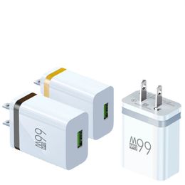 Adaptateur secteur USB 66W, charge Super rapide, câble 6A de Type C, pour Huawei Mate 40 Pro max, Xioami, Samsung, chargeur mural