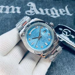 68% de descuento en reloj Reloj para hombre Fecha del día Reloj mecánico automático montre de luxe Hebilla plegable Oro Hardlex lujoso reloj de pulsera masculino