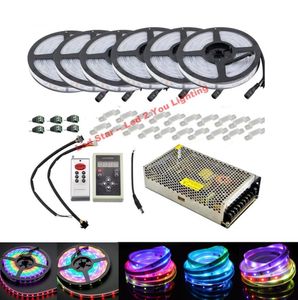 6803 IC Ledstrips Licht 5m 10m 20M 30m 150LED IP67 waterdicht SMD 5050 RGB droom magische kleur LED Strip controller Power S5966180